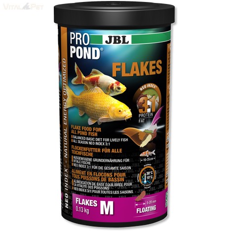 JBL ProPond Flakes M 0,13kg/ 1l