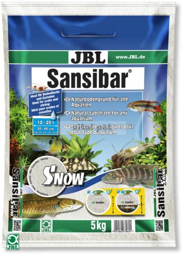 JBL Sansibar SNOW 5kg - természetes hatású dekorhomok 