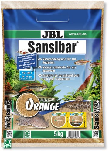 JBL Sansibar ORANGE 5kg - természetes hatású dekorhomok 