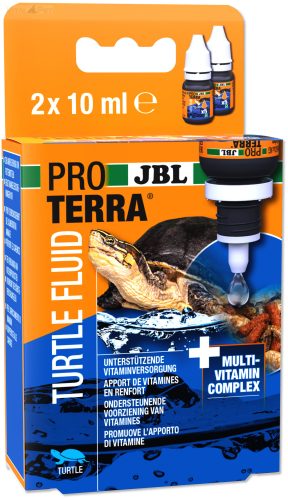 JBL PROTERRA TURTLE FLUID 2x10ml Folyékony multivitamin mocsári és vizi teknősöknek