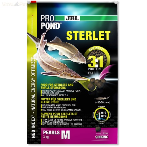 JBL ProPond Sterlet M 3,0kg/ 6l
