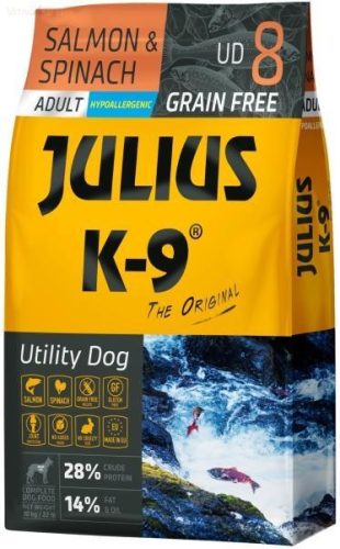 JULIUS K-9 10 kg adult salmon&spinach (UD8)