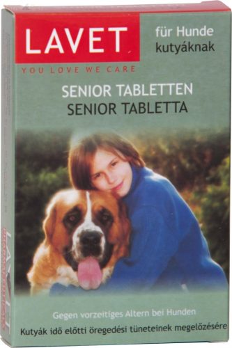 LAVET kutya senior tabletta 