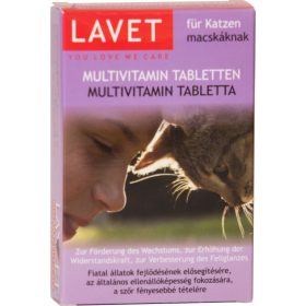 LAVET tabletta cica multivitamin