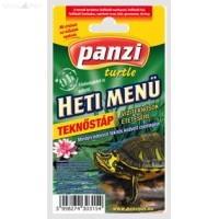 Panzi hetimenü teknős