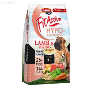   Panzi FitActive ORIGINALS 4kg PUPPY&JUNIOR HYPOALLERGENIC Lamb&Spring Veggies