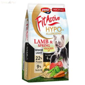   Panzi FitActive ORIGINALS 4kg SENIOR/LIGHT HYPOALLERGENIC Lamb&Spring Veggies