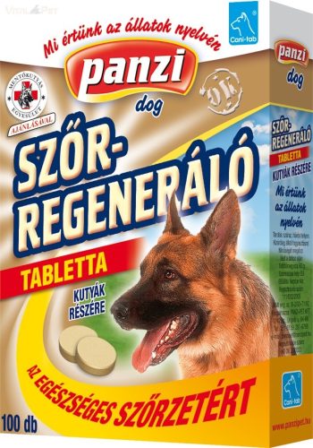 Panzi - Cani-tab kutya vitamin 100 db-os szőrregeneráló