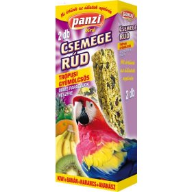   Panzi csemege dupla rúd 135 g óriás papagáj trópusi gyümölcsös