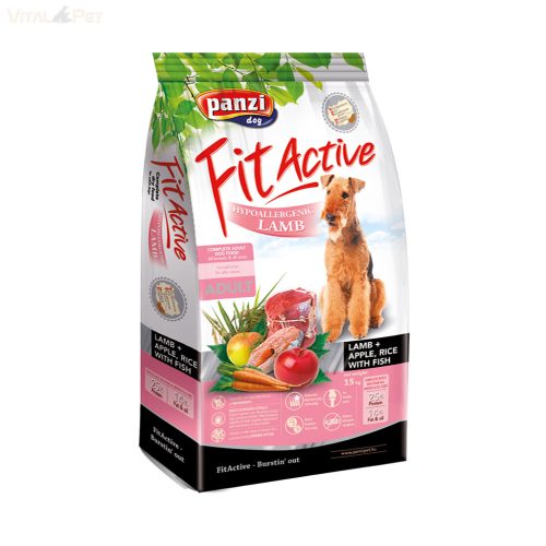 Panzi Fit Active Prémium Hypoallergén 4 kg (bárány+rizs+alma)