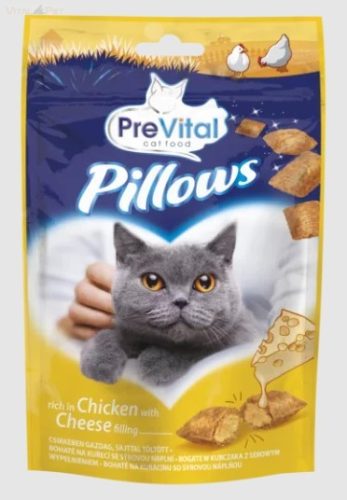 Prevital Snack 60 g jutalomfalat cicáknak Pillow csirke/sajt