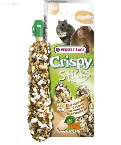 Versele-Laga dupla rúd Hörcsög és Patkány Zöldség+Rizs 110 g