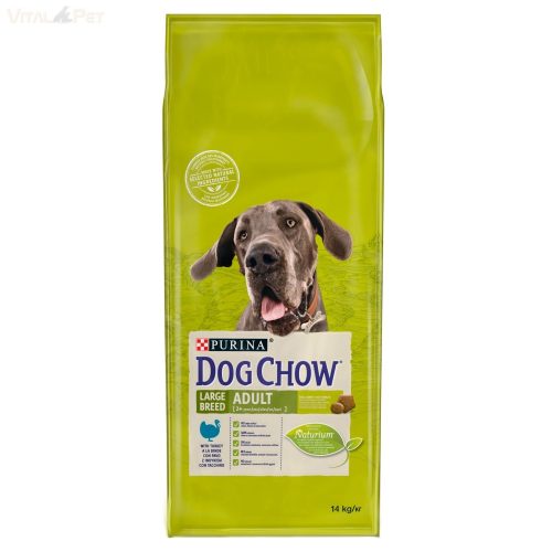 Dog Chow Adult Large Breed Pulykával 14kg
