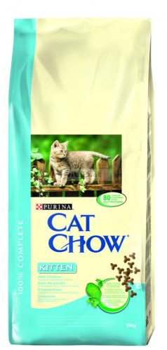 Cat Chow  Kitten Csirkével (kölyöktáp) 15kg
