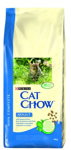 Cat Chow  Adult Lazaccal és Tonhallal 15kg