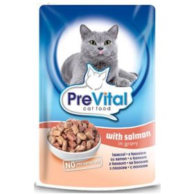 Prevital 100 g alutasakos eledel lazacos, szószban