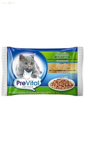 Prevital 4x100 g sterile alutasakos eledel máj-baromfi