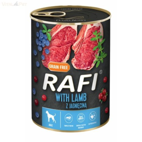 RAFI konzerv paté 800 g bárány&áfonya