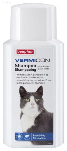 Vermicon sampon macskáknak külső élősködők ellen 200ml