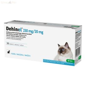   Dehinel 230 mg/ 20 mg féreghajtó filmtabletta macskák számára 1x