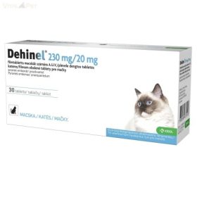   Dehinel 230 mg/ 20 mg féreghajtó filmtabletta macskák számára 30x