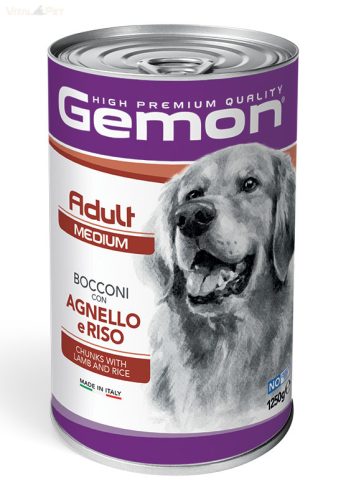 Gemon Dog MEDIUM ADULT Bárány/Rizs 1250g