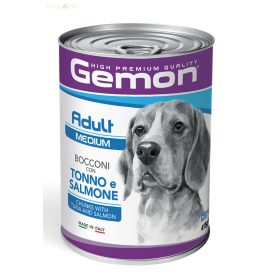 Gemon Dog MEDIUM ADULT Tonhal/Lazac 415g