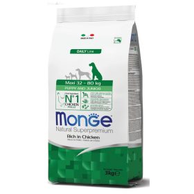 Monge Dog MAXI PUPPY&JUNIOR Csirke 15kg