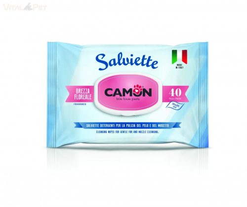 Camon Salviette 40db (30x20cm) törlőkendő virágszellő illattal (Brezza Florale)