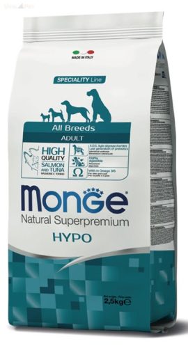 Monge Dog ADULT HYPOALLERGENIC Tonhal/Lazac 15kg