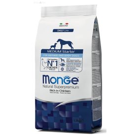 Monge Dog MEDIUM STARTER Csirke 15kg