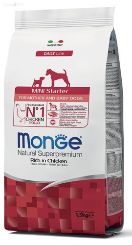 Monge Dog MINI STARTER Csirke 15kg