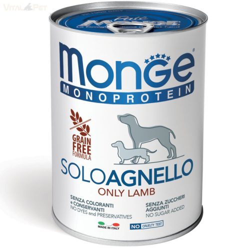 Monge Monoprotein Paté only Lamb 400g