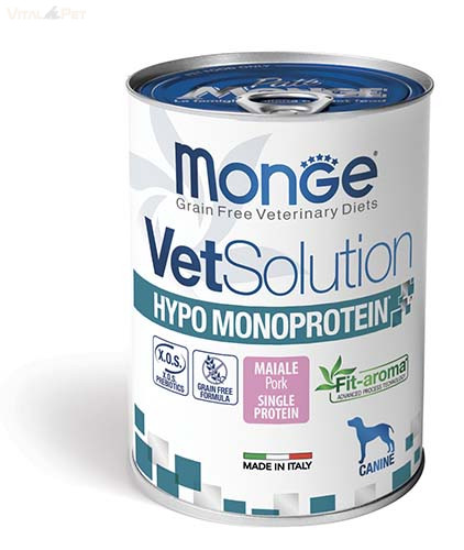 Monge VetSolution Canine Hypo Monoprotein Pork 400g