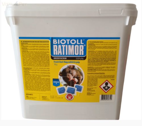 Biotoll Ratimor - rágcsálóirtó pép 5kg 