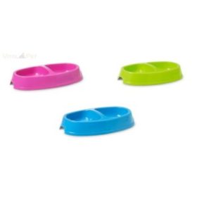 SAVIC Műanyag tál PICNIC dupla 2x150ml