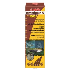   SERA Omnipur 50 ml 1000 l-hez  leggyakoribb díszhalbetegségekre