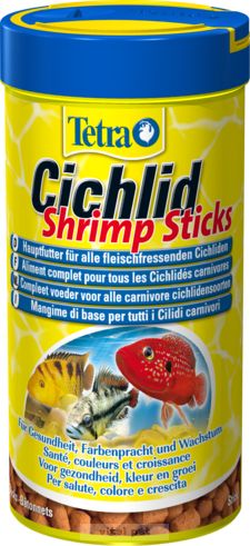 Tetra Cichlid Shrimp Sticks 250 ml főeleség húsevőknek
