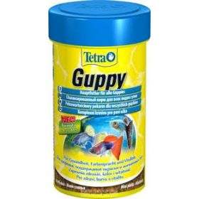 Tetra Guppy 100 ml lemezes természetes színfokozóval