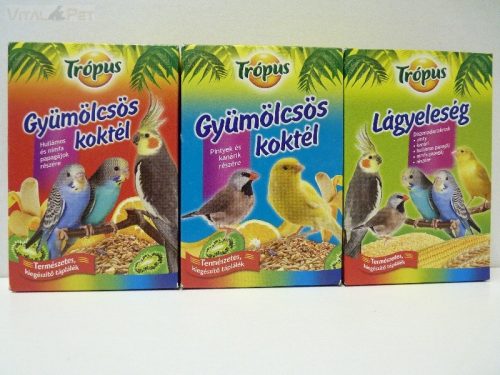 TRÓPUS gyümölcsös koktél 200 g papagájoknak (sárga dobozos)