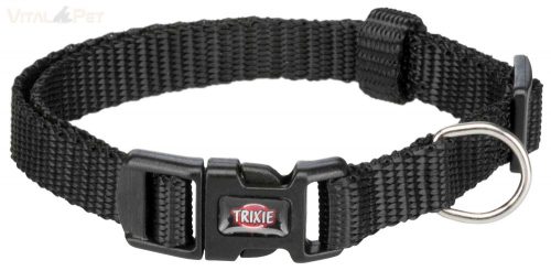 TRIXIE premium nyakörv XS-S 22-35 cm/10mm fekete