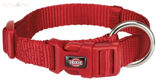 TRIXIE Premium nyakörv S-M 30-45 cm/15mm piros