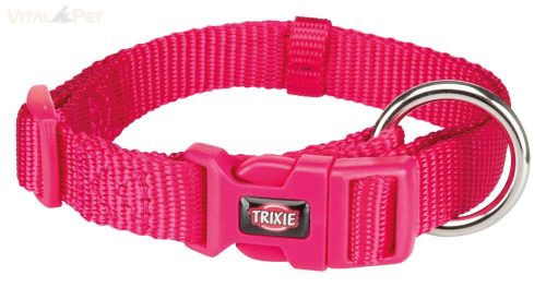 TRIXIE Premium nyakörv S-M 30-45 cm/15mm fuchsia