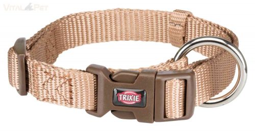 TRIXIE Premium nyakörv S-M 30-45 cm/15mm caramel