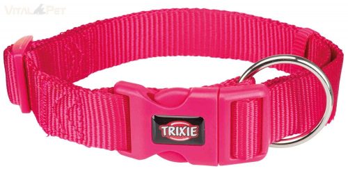 TRIXIE Premium nyakörv L-XL 40-65 cm/25mm fuchsia