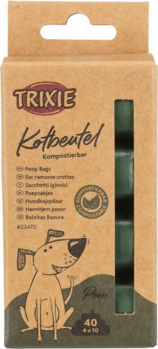 Trixie Biológialig lebomló kutyaürülék zacskó 4db tekercs / csomag