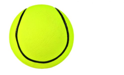 TRIXIE kutyajáték gumilabda neon