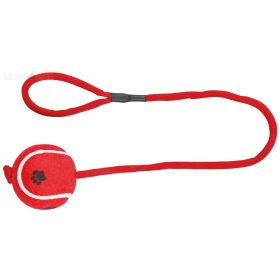 TRIXIE kutyajáték zsinóros teniszlabda 50 cm