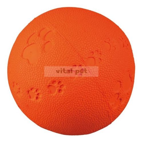 TRIXIE kutyajáték  labda tappancs dombormintás 6 cm