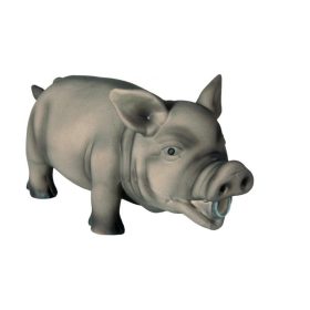 TRIXIE kutyajáték latex röfögő malac közepes